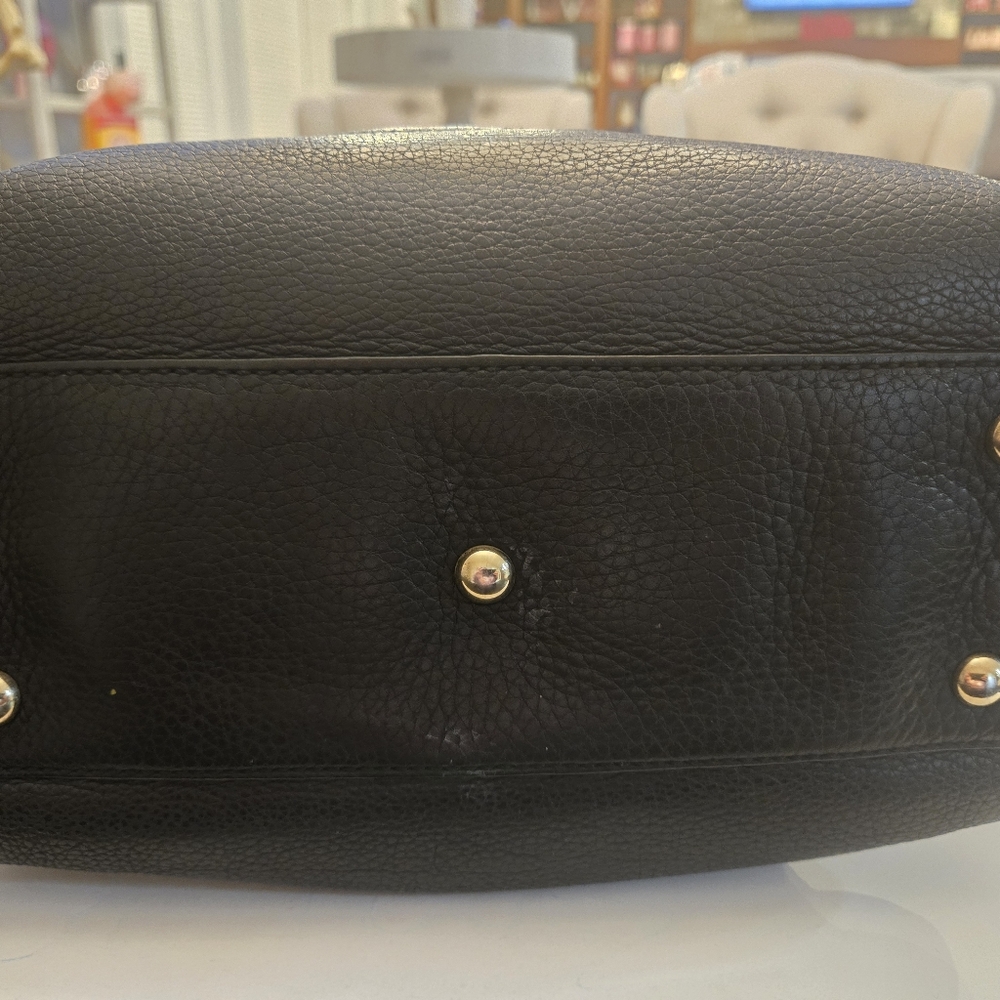 GUCCI black leather Soho with tassel Authentic 10x9x5 inches - Picture 14 of 16